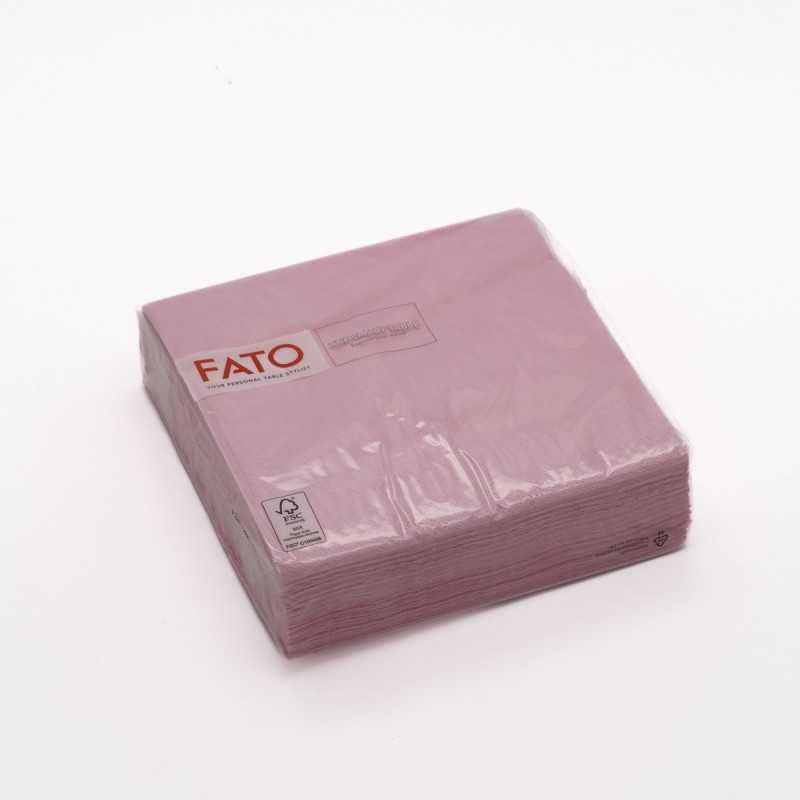 Tovagliolo carta 2 veli 33x33 cm rosa bar ristorazione | Crovegli