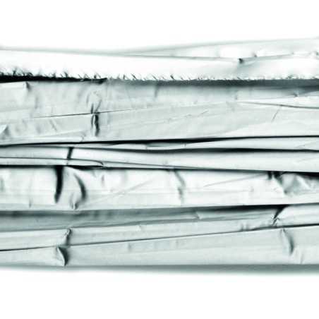 Rotolo metallizzato argento 125x100 m | Crovegli