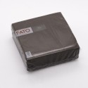Tovagliolo goffrato punta a punta Matis 2 veli 38x38 cm cioccolato | 40 pezzi