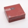 Tovagliolo goffrato punta a punta Matis 2 veli 38x38 cm rosso | Crovegli
