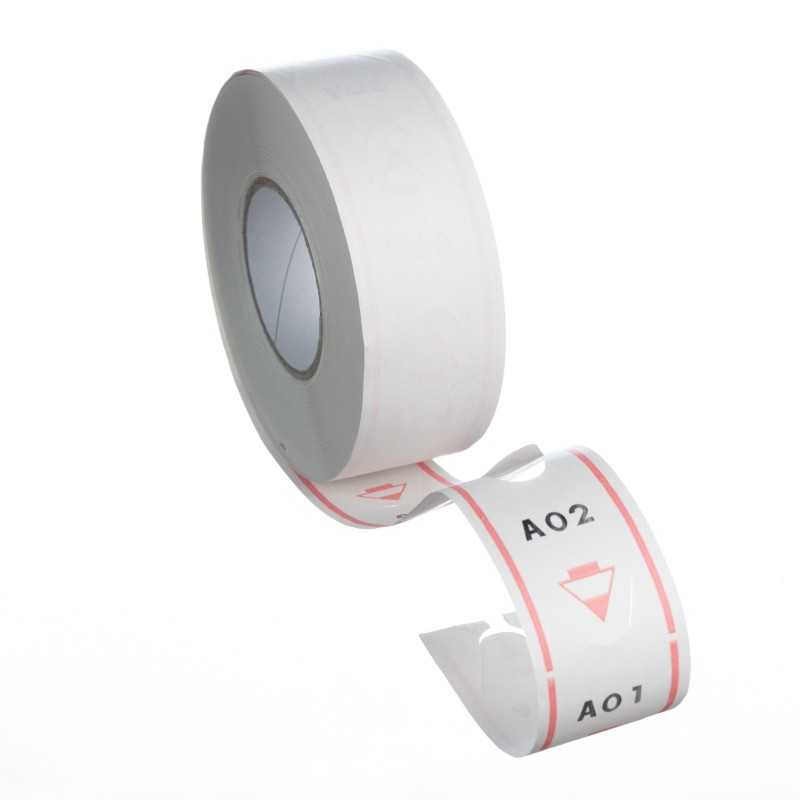 Rotolo ticket eliminacode rosso 2000 numeri dispenser | Crovegli