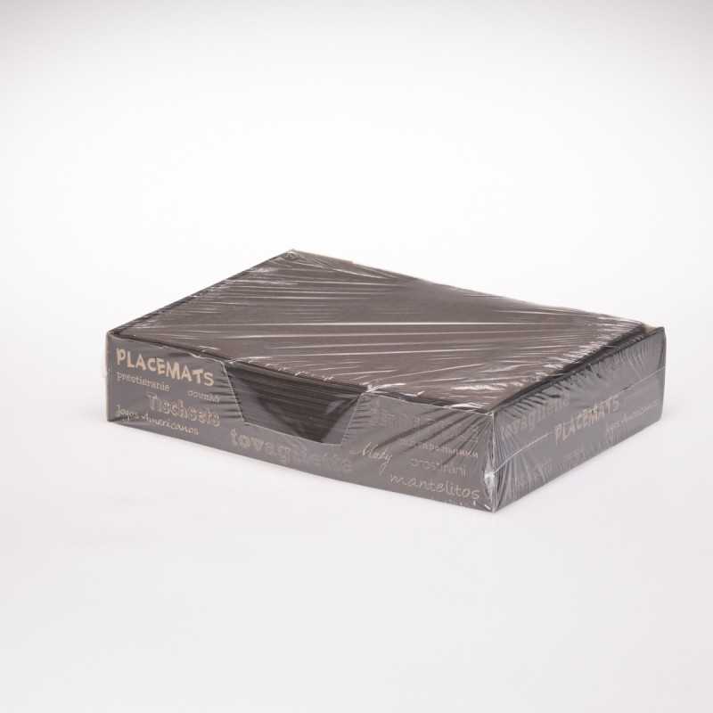 Tovaglietta carta secco Airlaid color cacao 30x40 cm ristorazione | Crovegli