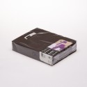 Tovaglia rider TNT idrorepellente marrone 48x120 cm per ristorazione | 25 pezzi