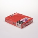 Tovaglia rider TNT idrorepellente rossa 48x120 cm per ristorazione | 25 pezzi