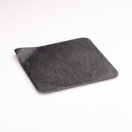 Vassoio Stone PS antracite quadrato 24x24 cm | Crovegli