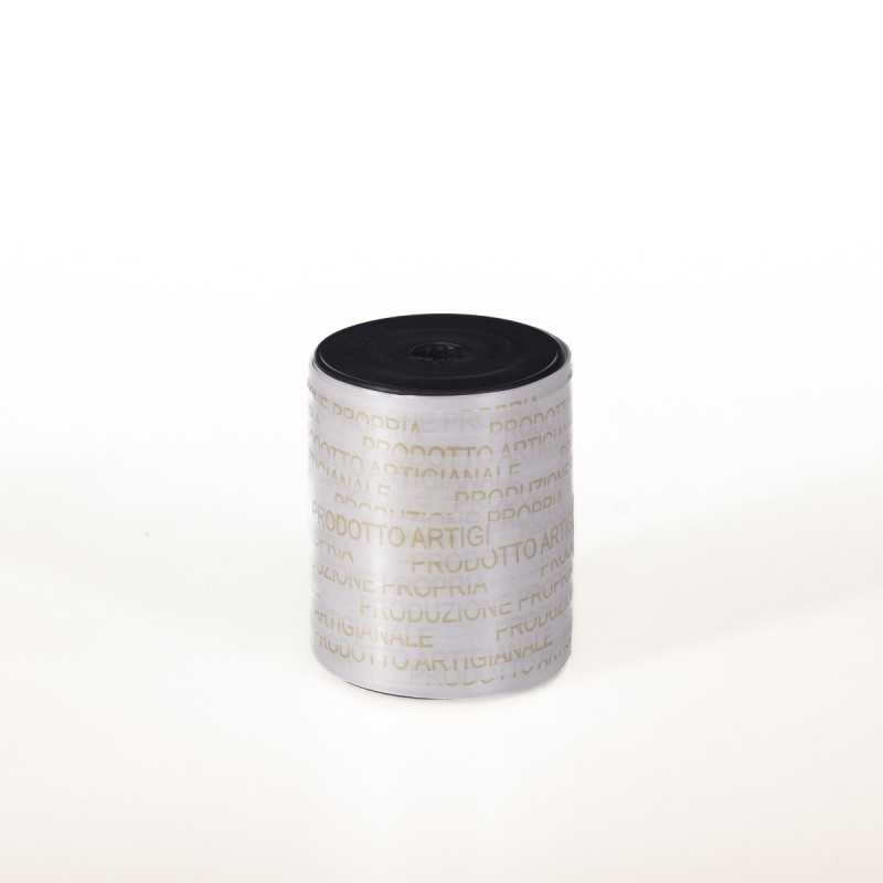 Nastro personalizzato bianco+oro 15 mm x 150 m | Crovegli
