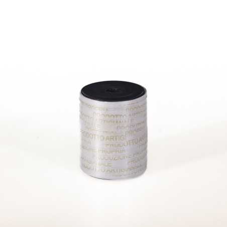 Nastro personalizzato bianco+oro 15 mm x 150 m | Crovegli