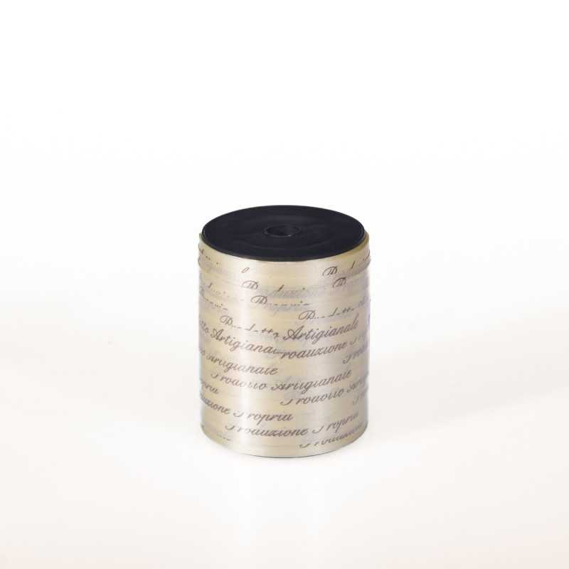 Nastro personalizzato crema+marr. 15 mm x 150 m | Crovegli