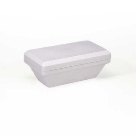 Vaschetta gelato Superpolo EPS termosaldato 650cc/500gr rettangolare | Crovegli