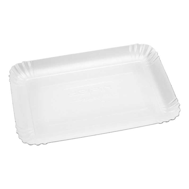 Vassoio cartone perla n.6 21x33 cm pasticceria gelateria | Crovegli