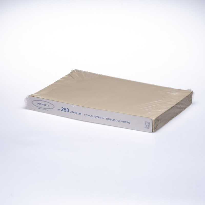 Tovaglietta tissue crema 31x45 cm ristorazione | Crovegli