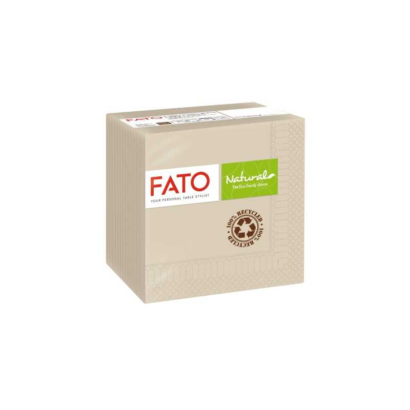 Tovagliolo carta natural 2 veli 24x24 cm bar buffet | Crovegli