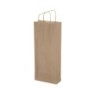 Portabottiglie carta kraft avana 14+9x38 cm cordino | Crovegli