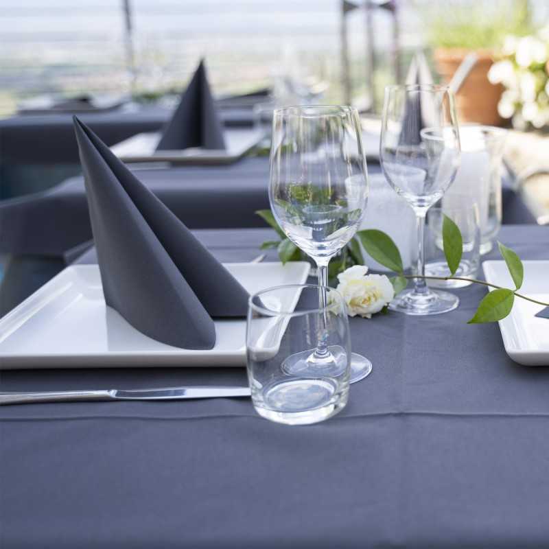 Tovagliolo Airlaid 1 velo 40x40 cm antracite bar ristorazione | Crovegli