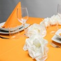 Tovagliolo Airlaid 1 velo 40x40 cm arancione | 50 pezzi