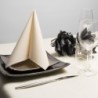 Tovagliolo Airlaid 1 velo 40x40 cm avorio bar ristorazione | Crovegli
