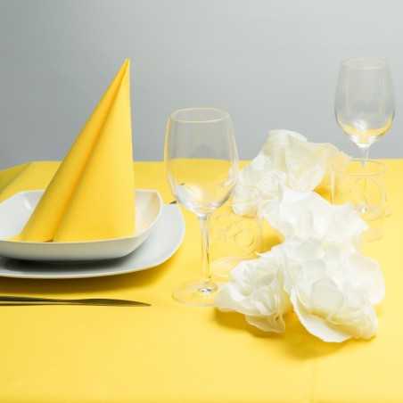 Tovagliolo Airlaid 1 velo 40x40 cm giallo bar ristorazione | Crovegli