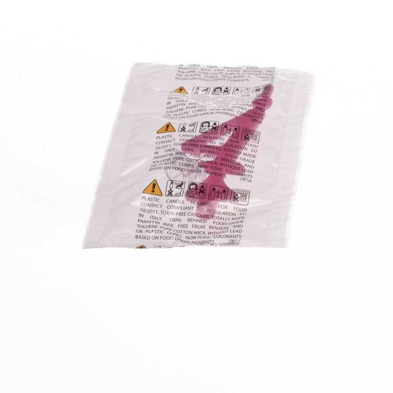 Candela numerale rosa N.4 | Crovegli