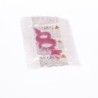 Candela numerale rosa N.8 | Crovegli