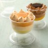Coppetta gelato cristallo 120cc con coperchio piedistallo | Crovegli