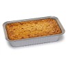 Contenitore alluminio 161 rettangolare 24,7x14,7 cm | Crovegli