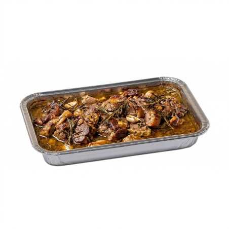 Contenitore alluminio 106 rettangolare 19,4x12,5 cm | Crovegli