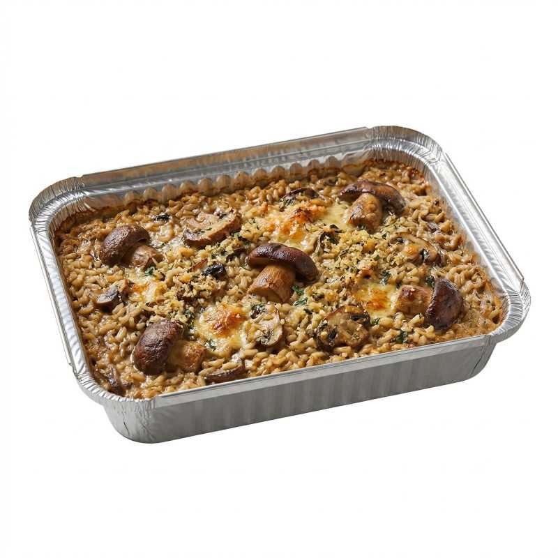 Contenitore alluminio 129 rettangolare 22,5x17,5 cm | Crovegli