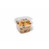 Contenitore PP 500cc 10x10 cm H 7,5 cm microonde | Crovegli