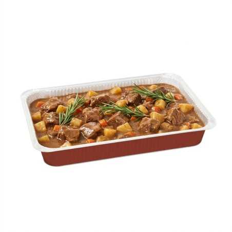 Contenitore alluminio 149 laccato rame 6 porzioni | Crovegli