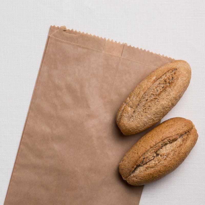 Sacchetto carta terrana avana 27x56 cm | Crovegli