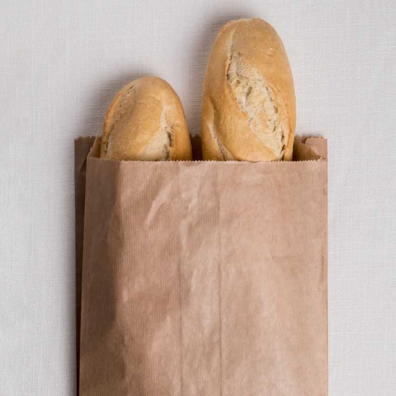 Sacchetto carta terrana avana 32x70 cm | Crovegli