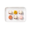 Vassoio cartone perla n.7 25,5x33 cm pasticceria gelateria | Crovegli
