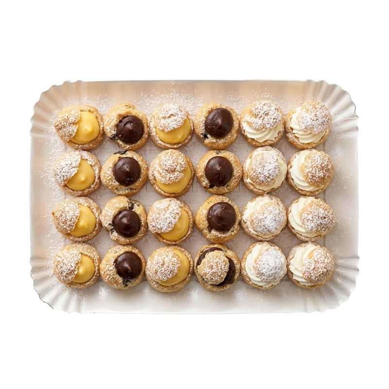 Vassoio cartone perla n.8BIS 29,5x42 cm pasticceria gelateria | Crovegli