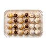 Vassoio cartone perla n.8BIS 29,5x42 cm pasticceria gelateria | Crovegli