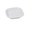 Piatto plastica quadrato P1 36  termosaldabile mensa | Crovegli