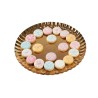 Vassoio cartone rotondo dorato Ø 25 cm pasticceria gelateria | Crovegli