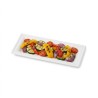 Vassoio rettangolare polpa cellulosa bio PFAS free 26x13 cm | Crovegli