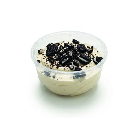 Contenitore zuccotto PS trasparente diam. 9,3 cm 200 g | Crovegli