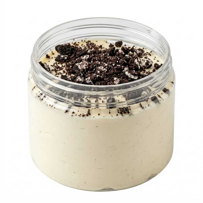Vaso PET 200 ml tappo bianco lucido Ø 89 gelateria pasticceria | Crovegli