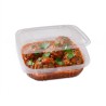 Contenitore PP 250cc 10x10 cm H 3,5 cm microonde | Crovegli