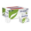 Asciugamani piegati a Z Lucart Verde 23x23,5 cm 2 veli | 3960 pezzi