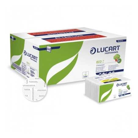 Asciugamani piegati a Z Lucart Verde 23x23,5 | Crovegli