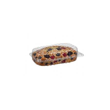 Vaschetta PET rettangolare porta torta 18x9 cm H 50 mm | Crovegli