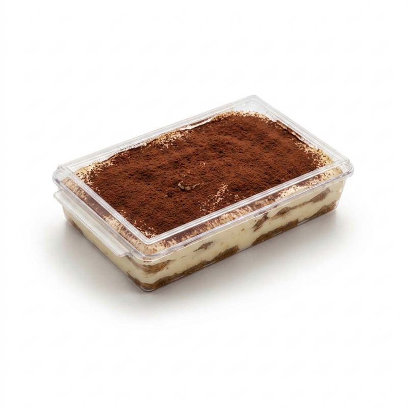 Vaschetta Cristal PS trasparente 8 porzioni | Crovegli