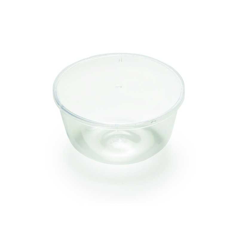 Contenitore zuccotto PS trasparente diam. 9,3 cm 200 g | Crovegli