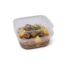 Contenitore PP 1500cc 16x16 cm H 6,9 cm microonde | Crovegli