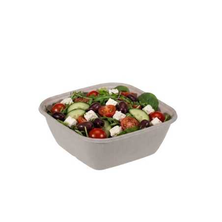 Insalatiera polpa cellulosa 17x17 h6 cm 1000 ml | Crovegli