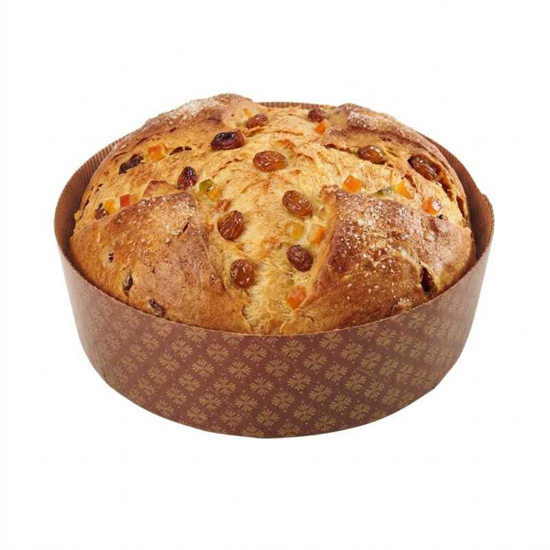 Forma panettone basso carta forno 3000 g Ø 30 cm H 12 cm | Crovegli