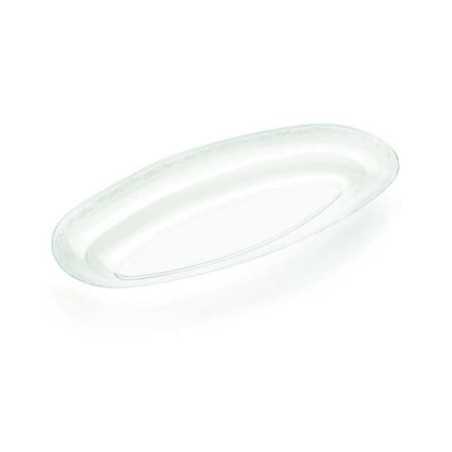 Vassoio ovale trasparente profitteroles 33,5x17,5 cm | Crovegli