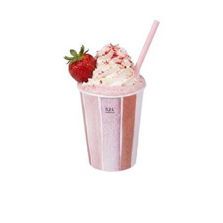 Bicchiere cartoncino Bellavita 250 cc frappè granite frullati | Crovegli